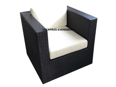 Fauteuil résine - Assise Blanche pour évènement d'entreprise dans le 78