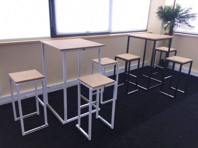 Location de table haute et de tabouret