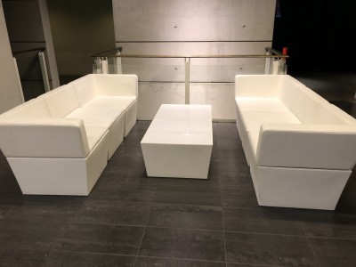 Location de canapé Conic Blanc en Ile de France