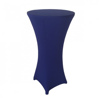 Location de mange debout lycra bleu à Paris