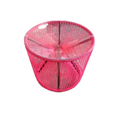 Location de table basse fushia design à Paris