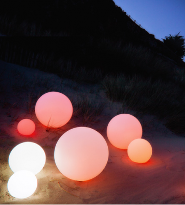 Location de boule lumineuse sur batterie en Ile de France