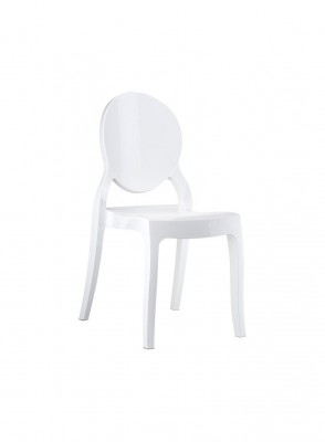 Location de chaise Capo Verde Médaillon blanche à Paris