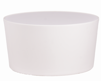 Table basse Conic ronde blanche à la location en Ile de France