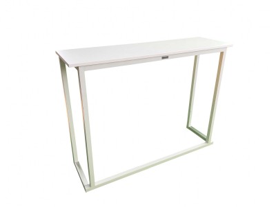 Location de console et buffet blanc à Paris