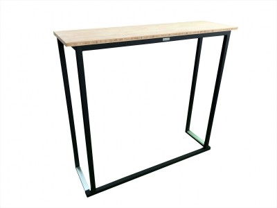 Table haute noire à louer en Ile de France et dans l'Oise