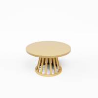 Location table basse en bois couleur Chêne naturel pour salon professionnel Ile de France