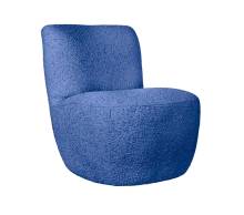 Louer des fauteuils confortables avec tissu bleu flashy dans le 75