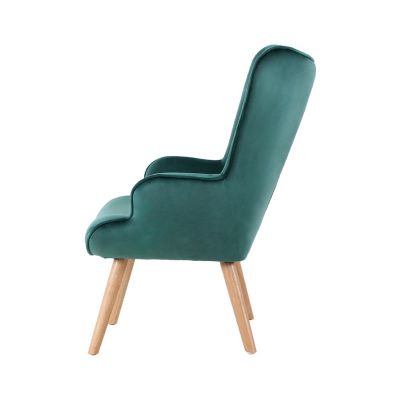 Location de fauteuil Stockholm en velours en région parisienne