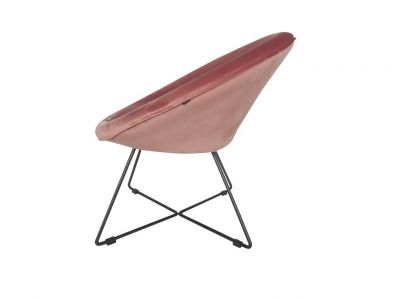 Louer des fauteuils Sofia en velours rose à Paris en alentours