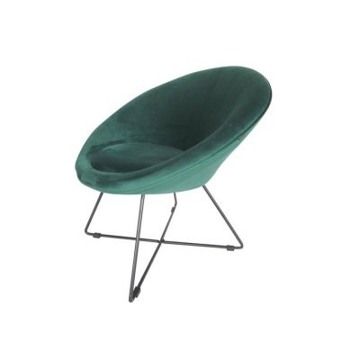 Location de fauteuil Sofia velours vert à Paris