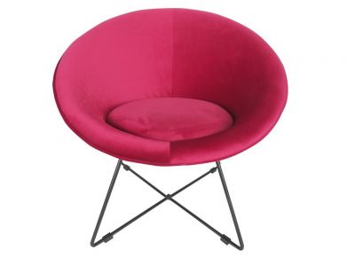 Location de fauteuil Sofia Velours bordeaux près de Paris