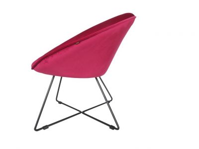 Louer des fauteuils Sofia en velours bordeaux à Paris et départements voisins