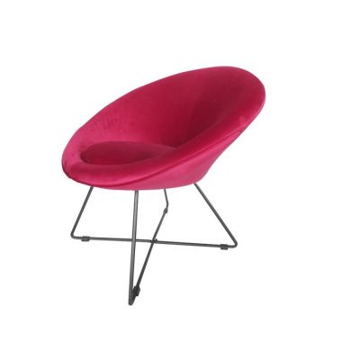 Location de fauteuil Sofia Velours bordeaux en Région Parisienne