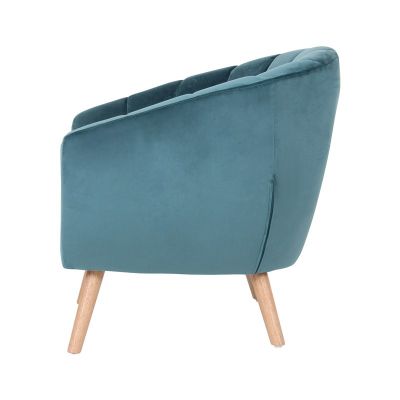 Louer un fauteuil Victoria en velours bleu à Paris pour une cérémonie