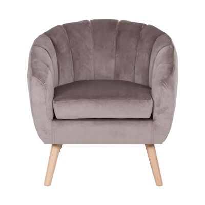 Location de fauteuils en velours taupe pour une réception en région parisienne