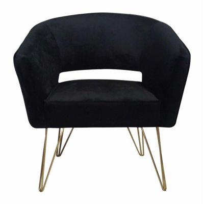 Location de fauteuil velours noir pour séminaire en région parisienne