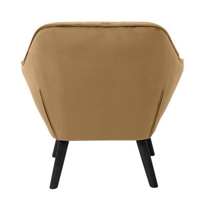 Fauteuils velours marrons en location dans la région parisienne