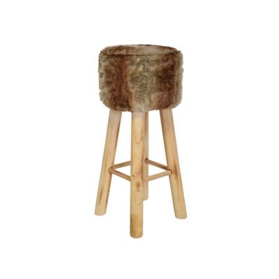 Location de tabouret Haut fourrure en Ile de France