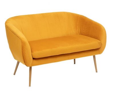Location de canapé jaune Ocre à Paris