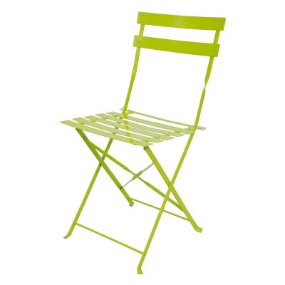 Location de chaise bistrot verte en Ile de France
