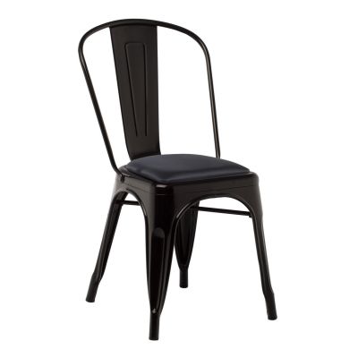 Location de coussins noirs pour chaise Tolix en Ile de France