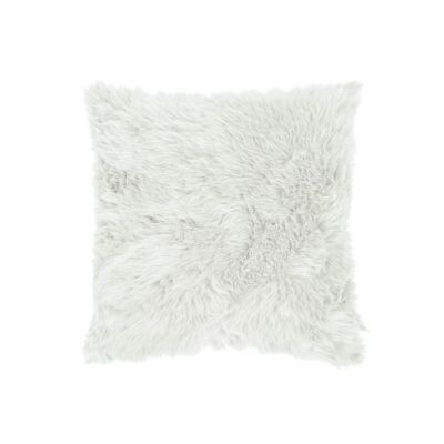 Location de Coussin Fourrure Blanc 45x45cm