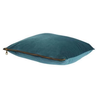Location de Coussin Velours Bleu 40x40cm
