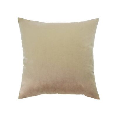 Location de Coussin Velours Taupe 40x40cm