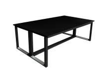 Table basse XL noire à louer pour soirée d'entreprise en Ile de France