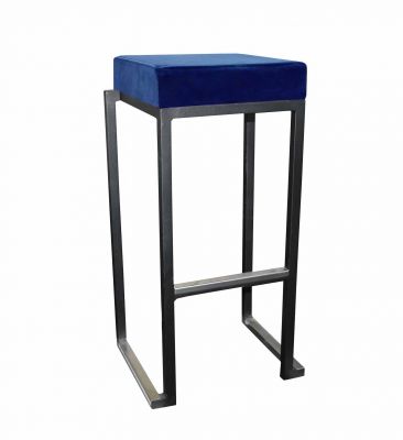 Louer des tabourets en velours bleu pour une foire exposition à Paris
