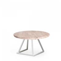 Table basse ronde à louer pour évènement durable à Paris