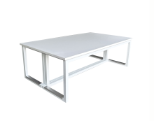 Louer une table basse blanche pour évènement en région parisienne