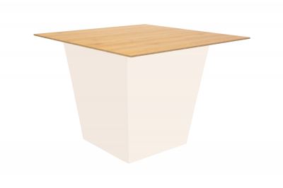 Location de table de réception CONIC en bambou à Paris