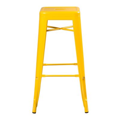 Location de Tabourets Tolix jaune en Ile de France