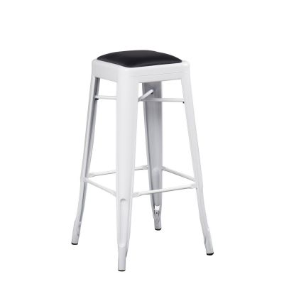 Location de Coussin Noir pour Tabouret Tolix