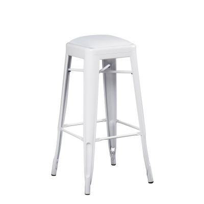 Location de Coussin Blanc pour Tabouret Tolix