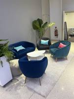 Location de Fauteuil Amélie Bleu pour séminaire en île de France